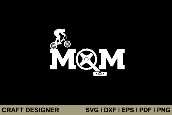 Cyclist Mom Svg Printable Cut File Graphics and Crafts Review