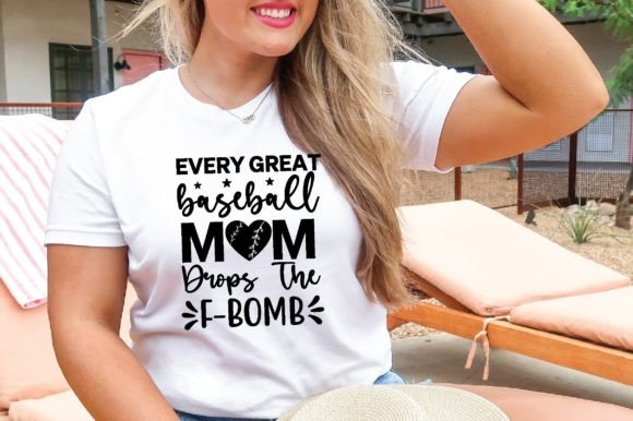 Every Great Baseball Mom Svg Graphics and Crafts