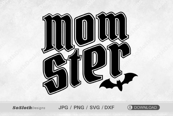 Momster Svg, Halloween Mom Svg Graphics and Crafts Review