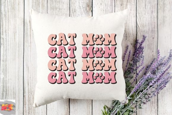 Retro Cat Mom Svg Graphics and Crafts Review